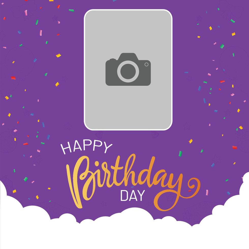 Birthday Celebration Design vector
