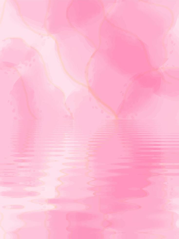 Moving colorful lines of abstract background vector