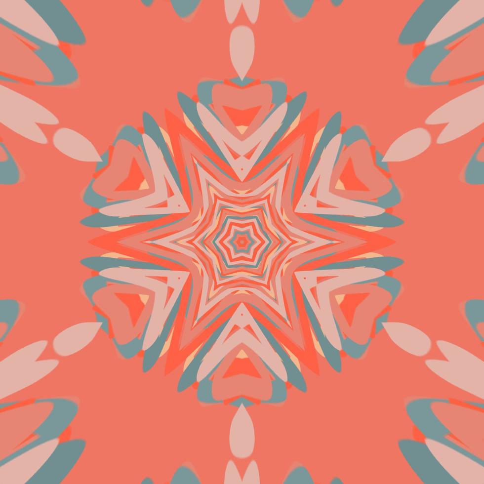 Abstract kaleidoscope background. Beautiful kaleidoscope seamless pattern. Multicolor mosaic texture. Seamless kaleidoscope texture. Unique kaleidoscope design vector