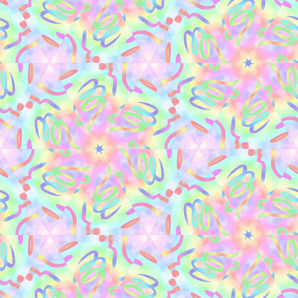 Moving colorful lines of abstract background vector