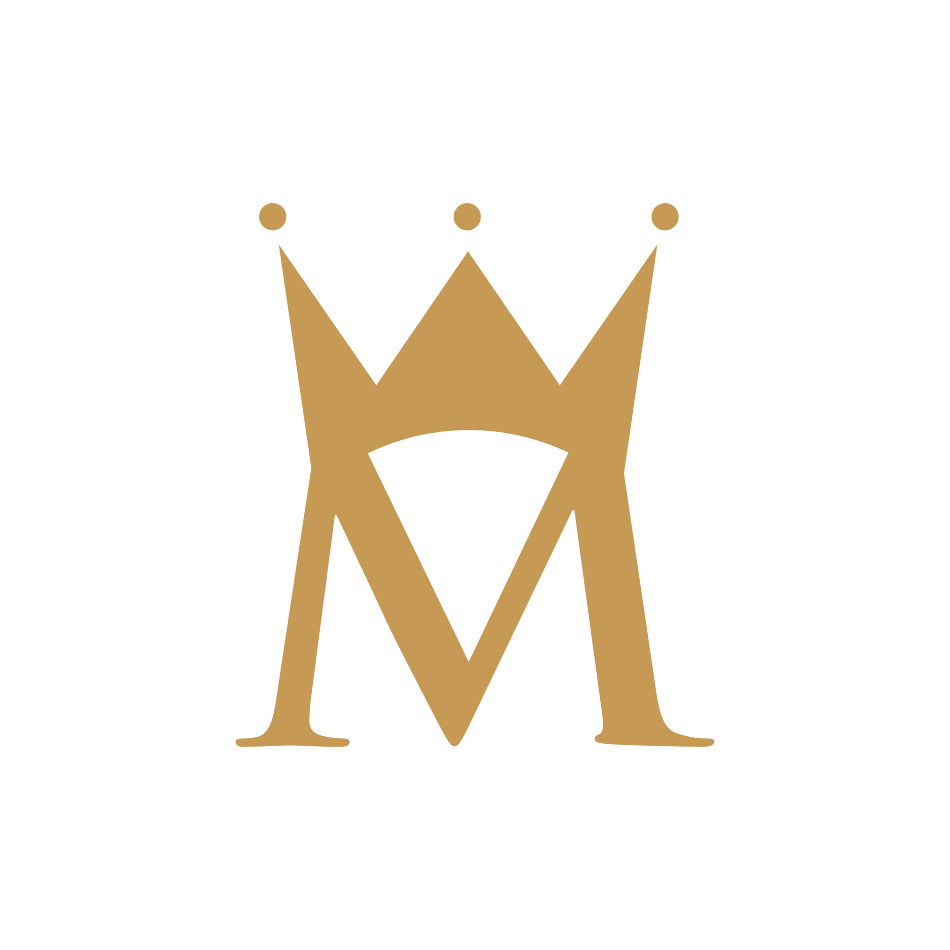 Premium Vector  King crown letter m or mm m monogram logo