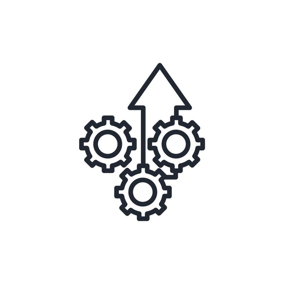 implementar elementos de vector de símbolo de iconos para web de infografía