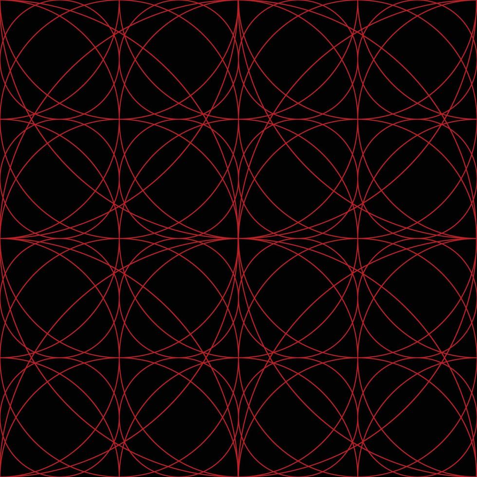 muestra de patrón de geometría de círculo transparente vector