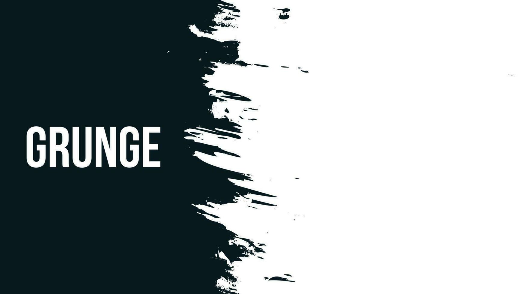 Dirty black and white abstract grunge background vector