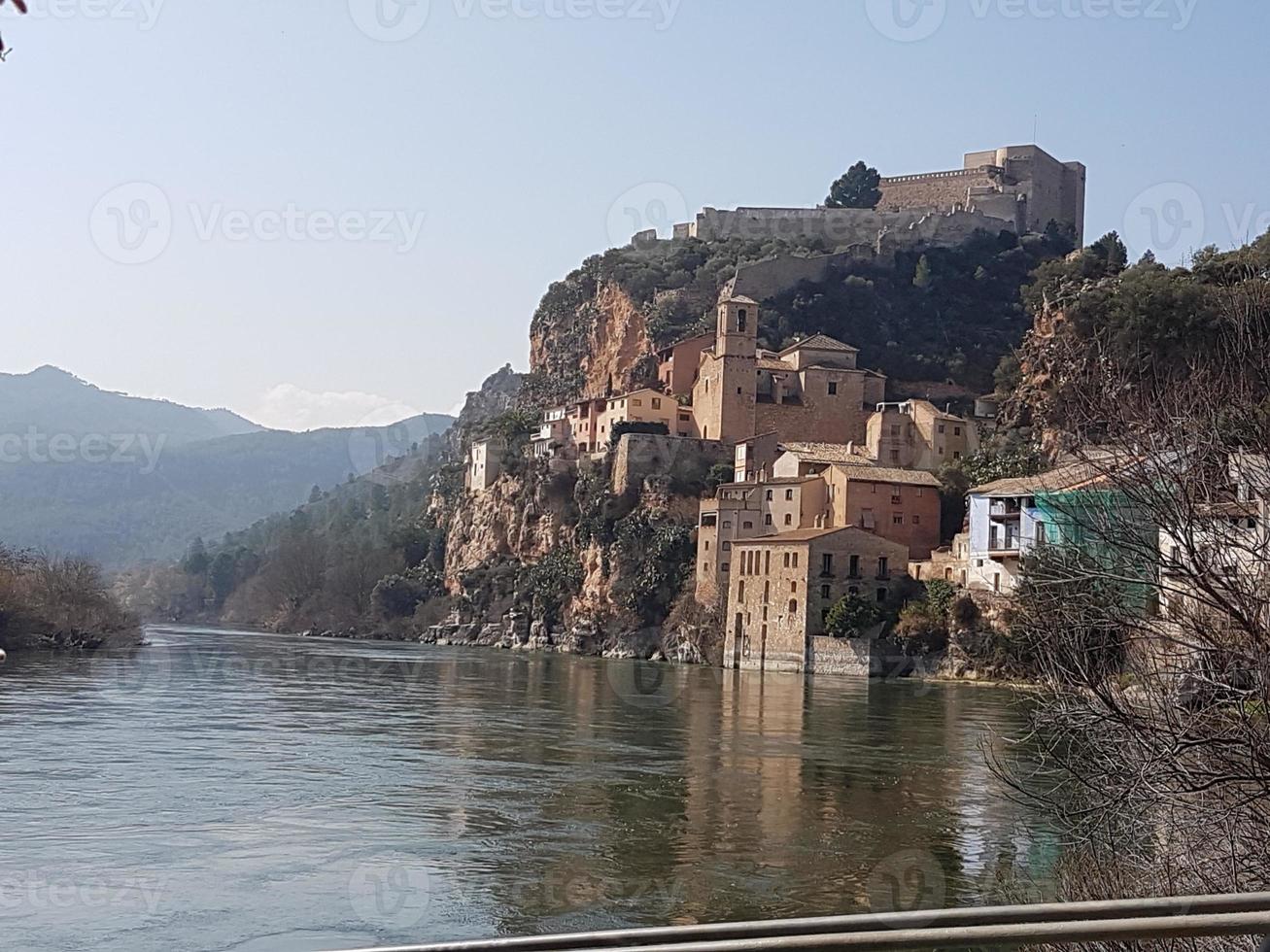 Miravet village in Catalonia Spain photo
