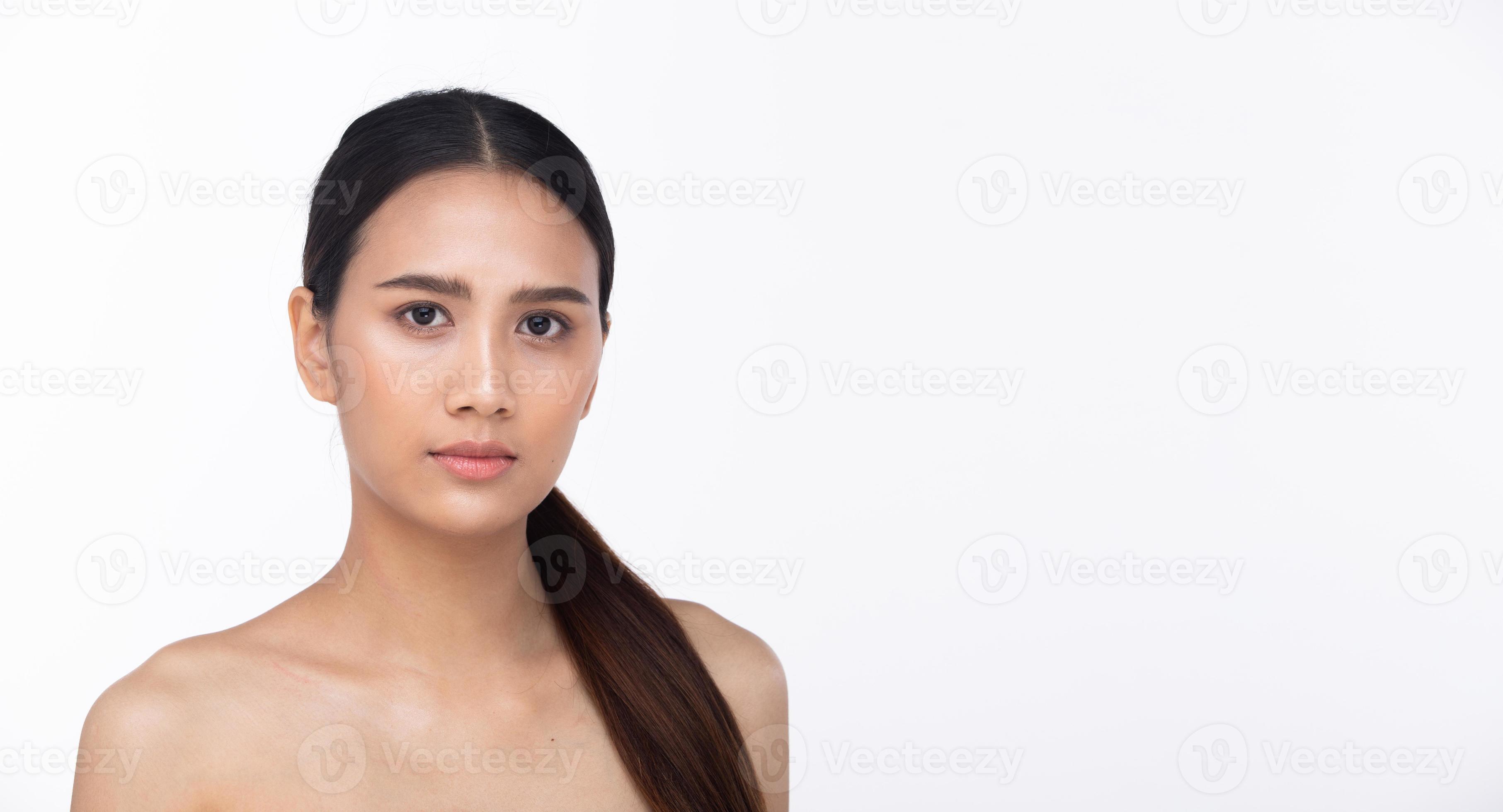 Asian Woman Profile Portrait