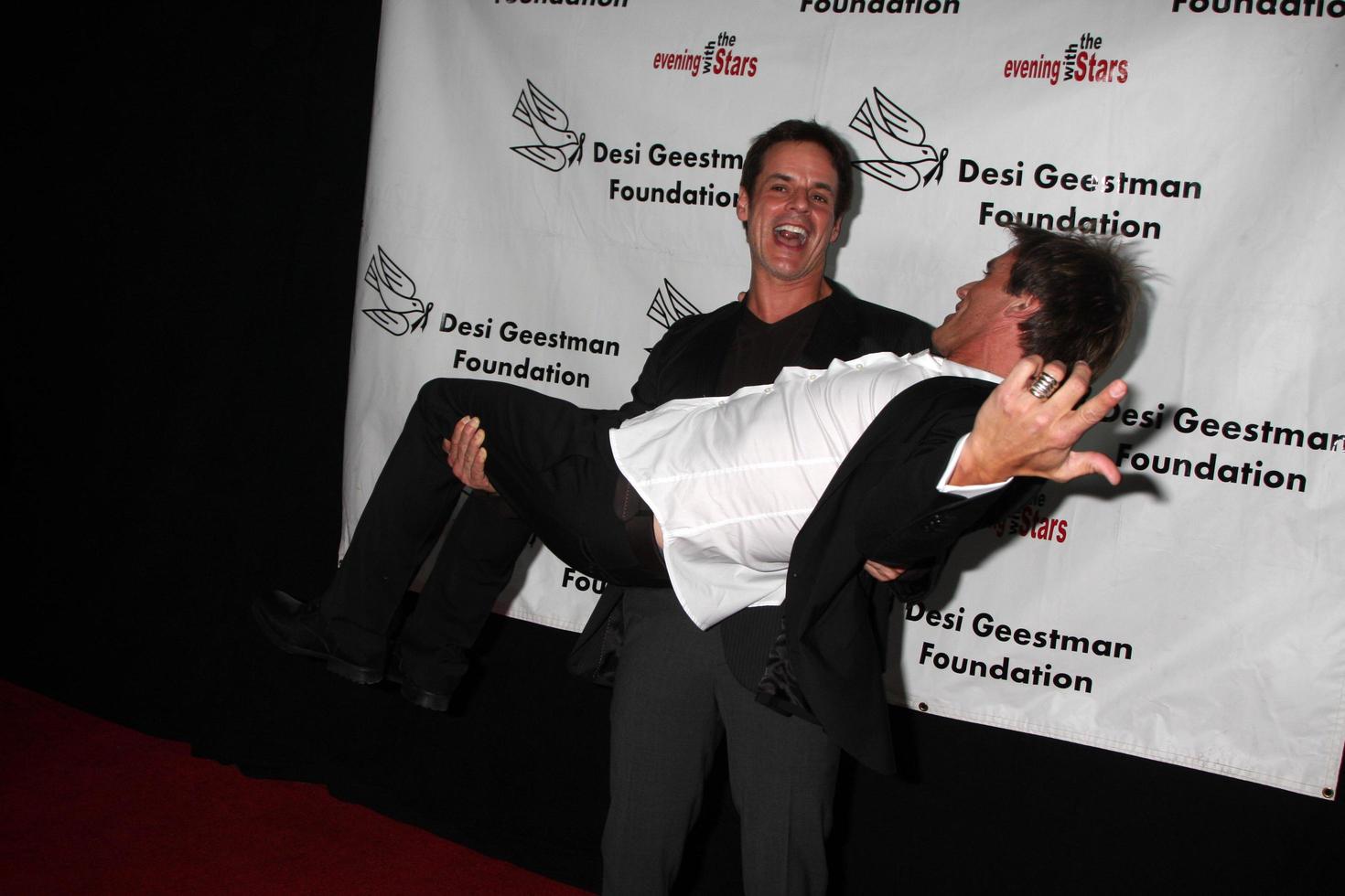 LOS ANGELES, OCT 9 -  Christian LeBlanc and Scott Reeves arrives at the Evening WIth the Stars 2010 benefit for the Desi Geestman Foundation at Farmer s Market
Theatre on October 9, 2010 in Los Angeles, CA photo