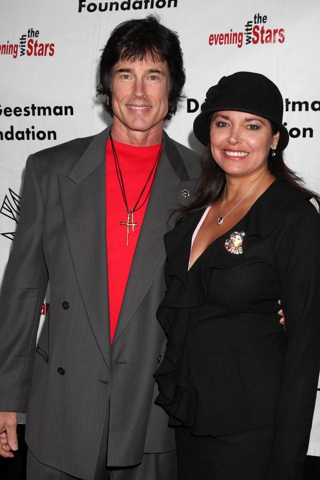 LOS ANGELES, OCT 9 -  Ronn Moss, Devin DeVasquez arrives at the Evening WIth the Stars 2010 benefit for the Desi Geestman Foundation at Farmer s Market
Theatre on October 9, 2010 in Los Angeles, CA photo