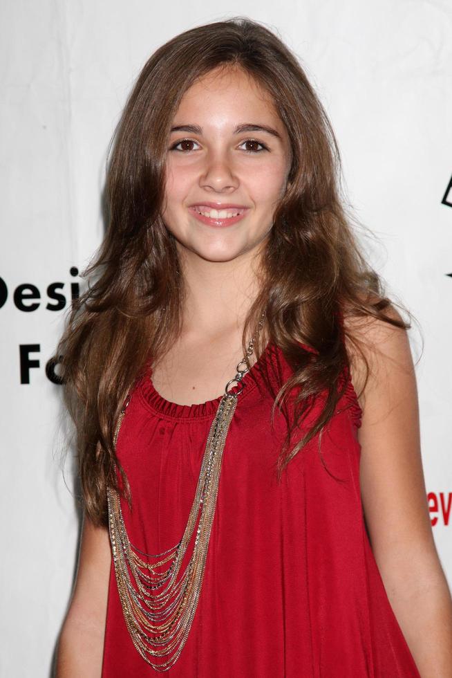 LOS ANGELES, OCT 9 -  Haley Pullos arrives at the Evening WIth the Stars 2010 benefit for the Desi Geestman Foundation at Farmer s Market
Theatre on October 9, 2010 in Los Angeles, CA photo