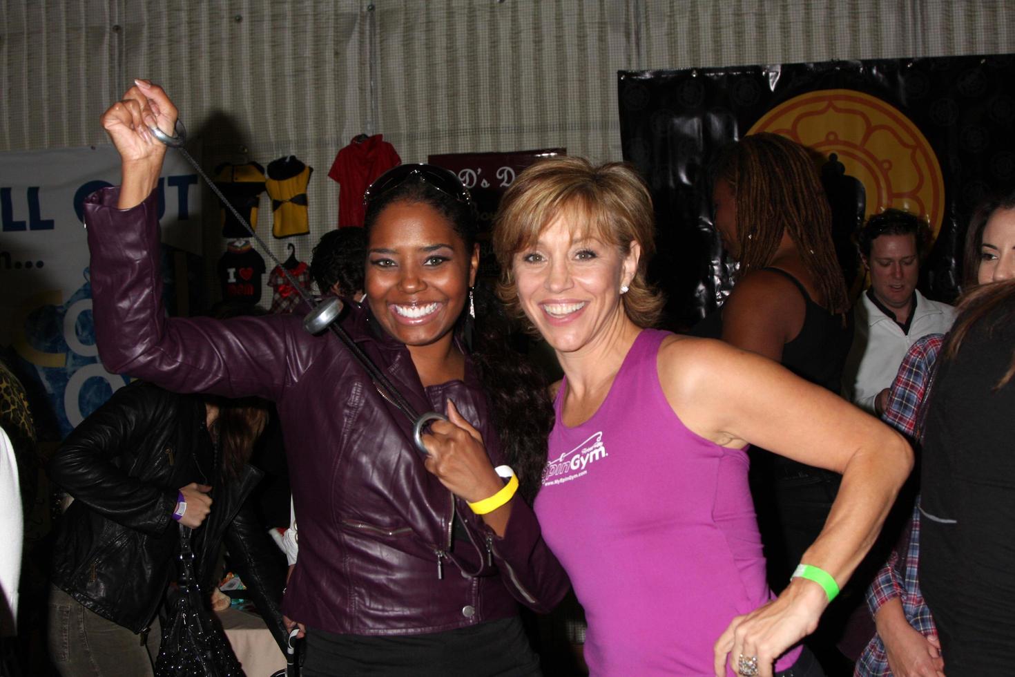 LOS ANGELES, NOV 20 -  Shar Jackson, Forbes Riley at the Connected s Celebrity Gift Suite celebrating the 2010 American Music Awards at Ben Kitay Studios on November 20, 2010 in Los Angeles, CA photo