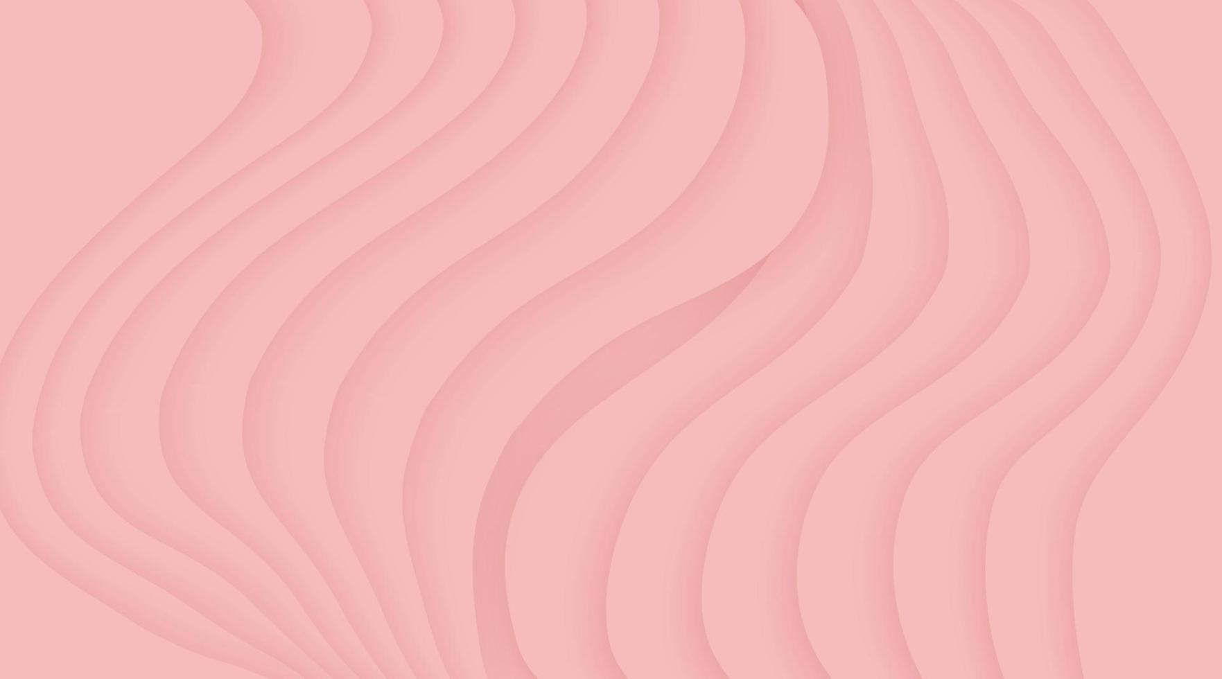 vector de onda superpuesta textura color rosa