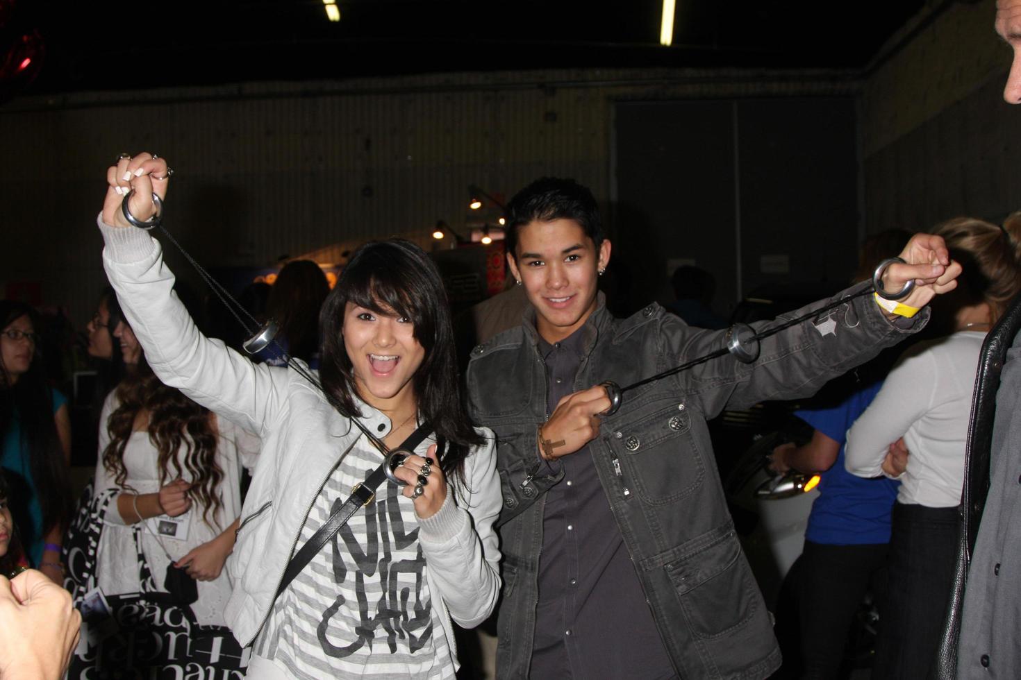 LOS ANGELES, NOV 20 -  FIvel and BooBoo Stewart at the Connected s Celebrity Gift Suite celebrating the 2010 American Music Awards at Ben Kitay Studios on November 20, 2010 in Los Angeles, CA photo