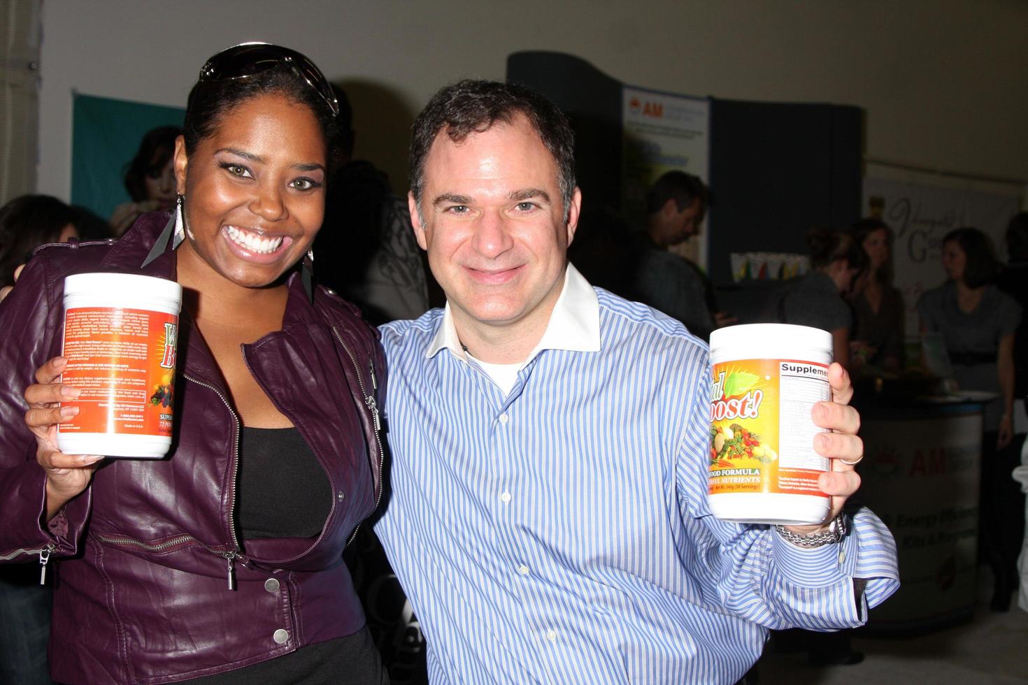 LOS ANGELES, NOV 20 -  Shar Jackson, Gil R. Tatarsky at the Connected s Celebrity Gift Suite celebrating the 2010 American Music Awards at Ben Kitay Studios on November 20, 2010 in Los Angeles, CA photo