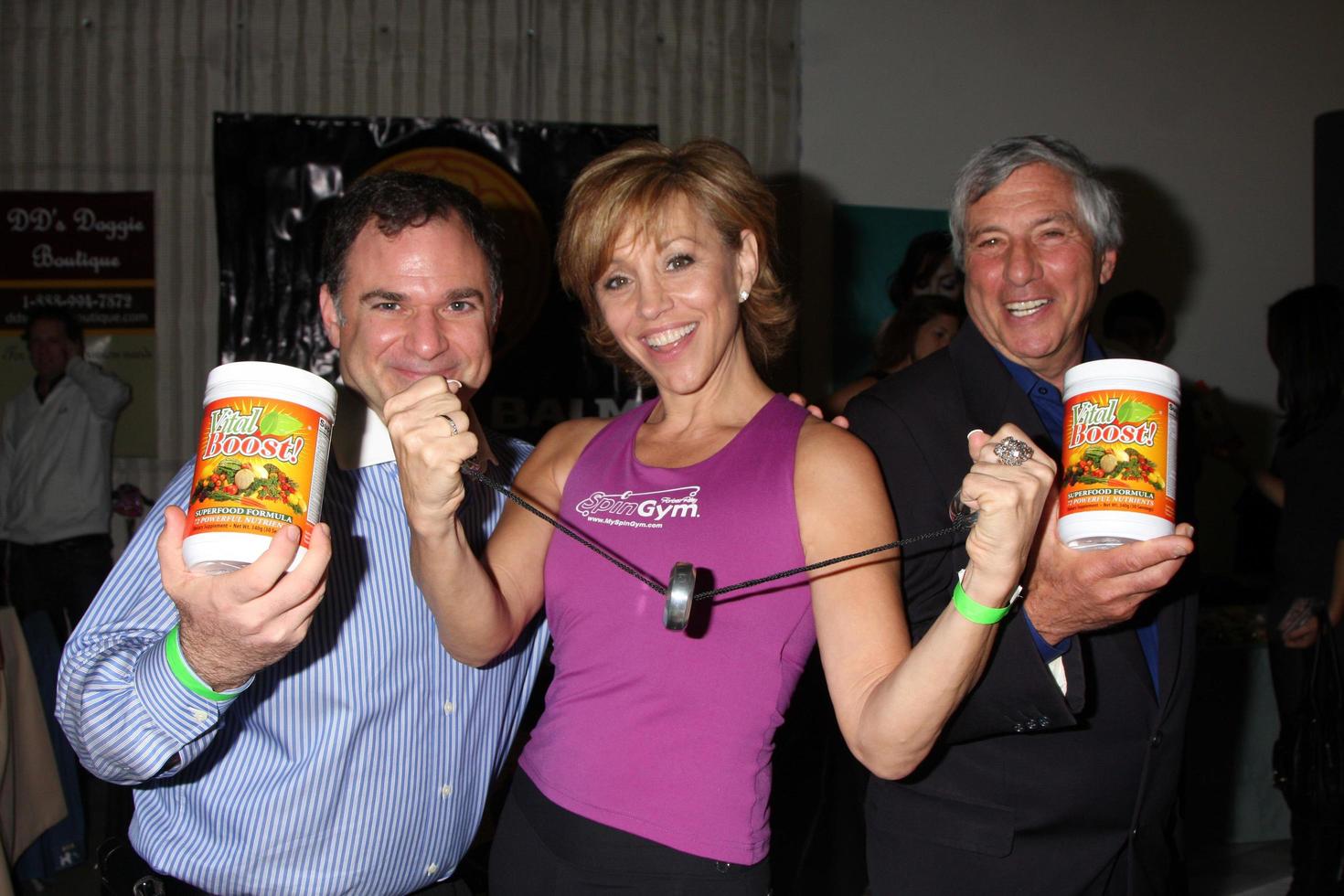 LOS ANGELES, NOV 20 -  Gil R. Tatarsky, Forbes Riley, Victor Zeines at the Connected s Celebrity Gift Suite celebrating the 2010 American Music Awards at Ben Kitay Studios on November 20, 2010 in Los Angeles, CA photo
