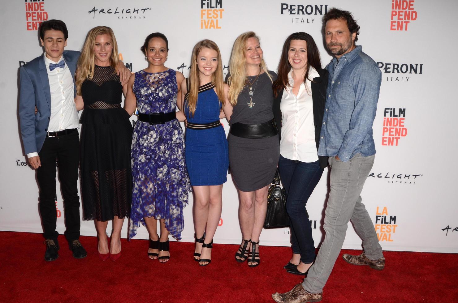 LOS ANGELES, JUN 6 -  Diego Josef, Katee Sackhoff, Judy Reyes, Jade Pettyjohn, Dorie Barton, Heather Matarazzo, Jeremy Sisto at the Girl Flu Premiere at the Arclight Theater on June 6, 2016 in Culver City, CA photo