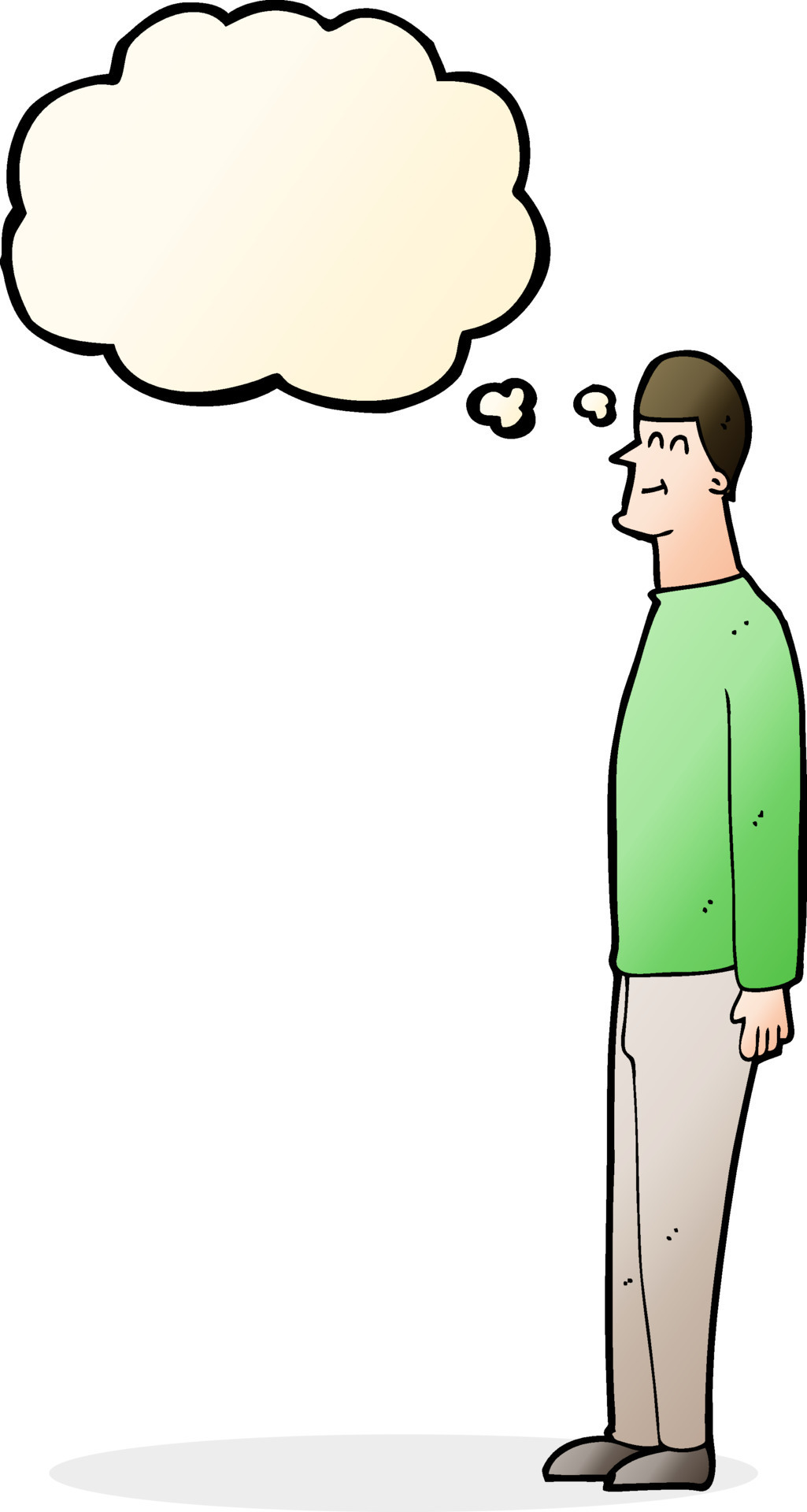 cartoon tall man with thought bubble 12329629 Vector Art at Vecteezy cartoon tall man with thought bubble 12329629 Vector Art at Vecteezy