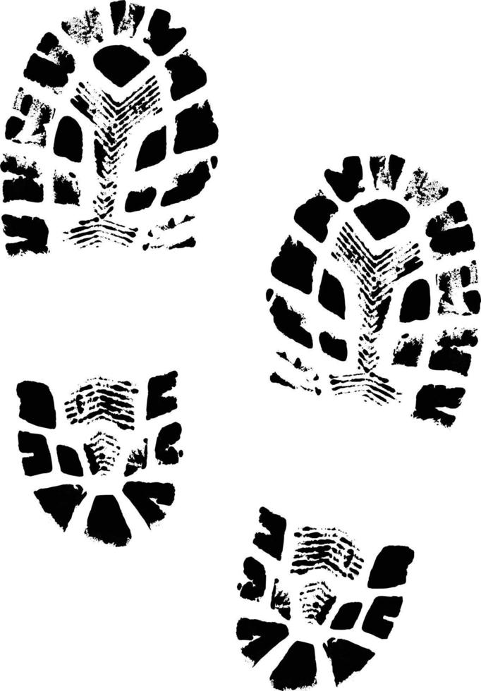 zapatos de hombre de ilustración vectorial impresos aislados en fondo blanco vector