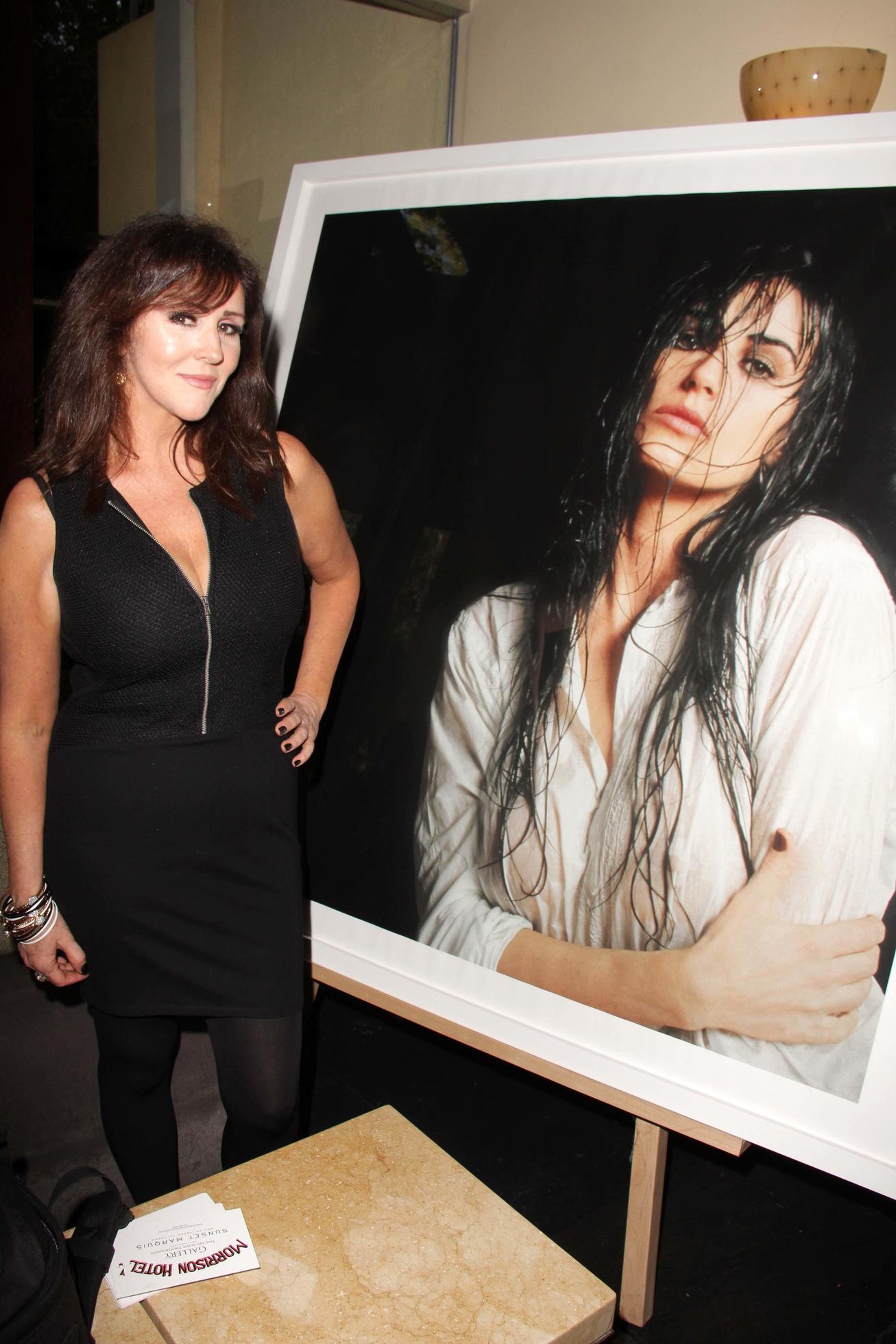 LOS ANGELES, JUL 12 - Krista Keller at the Dave Stewart - Jumpin Jack Flash  and The Suicide Blonde Photography Exhibit at the Morrison Hotel Gallery on  July 12, 2013 in West