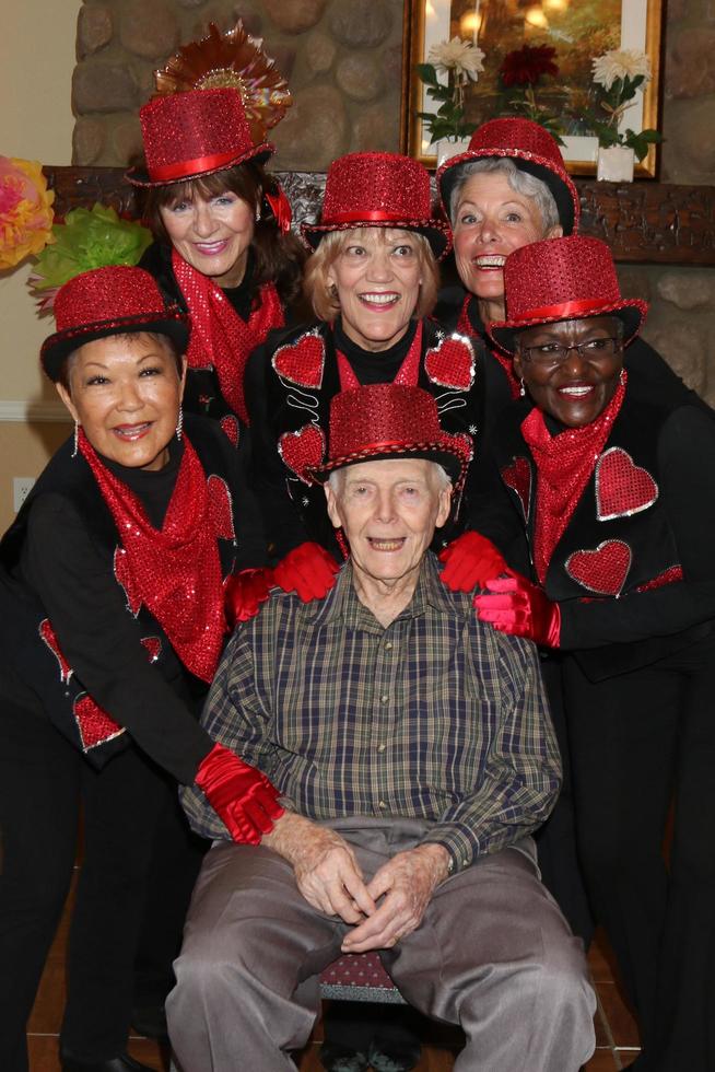 LOS ANGELES, JUL 27 - Pam Kay, Norbert Wagner, Tap Chicks at the Norbert Wagner Wish of a Lifetime Pam Kay and the Tap Chicks Performance at the Brookdale Senior Living Center on July 27, 2016 in Loma Linda, CA photo