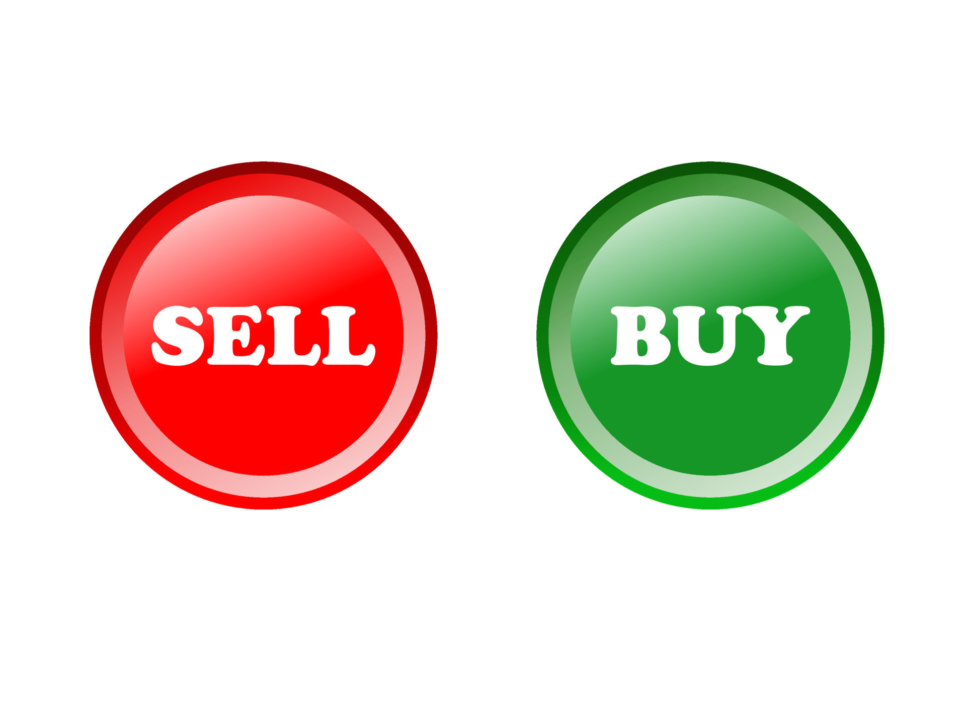 Sell AND buy button ILLUSTRATION VECTOR 12333398 Vector Art at Vecteezy