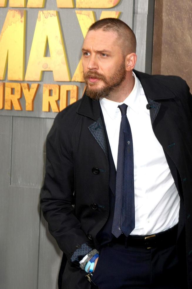 LOS ANGELES, MAY 7 - Tom Hardy at the Mad Max - Fury Road Los Angeles Premiere at the TCL Chinese Theater IMAX on May 7, 2015 in Los Angeles, CA photo