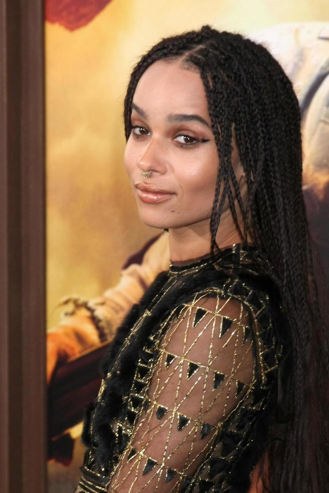 LOS ANGELES, MAY 7 - Zoe Kravitz at the Mad Max - Fury Road Los Angeles Premiere at the TCL Chinese Theater IMAX on May 7, 2015 in Los Angeles, CA photo