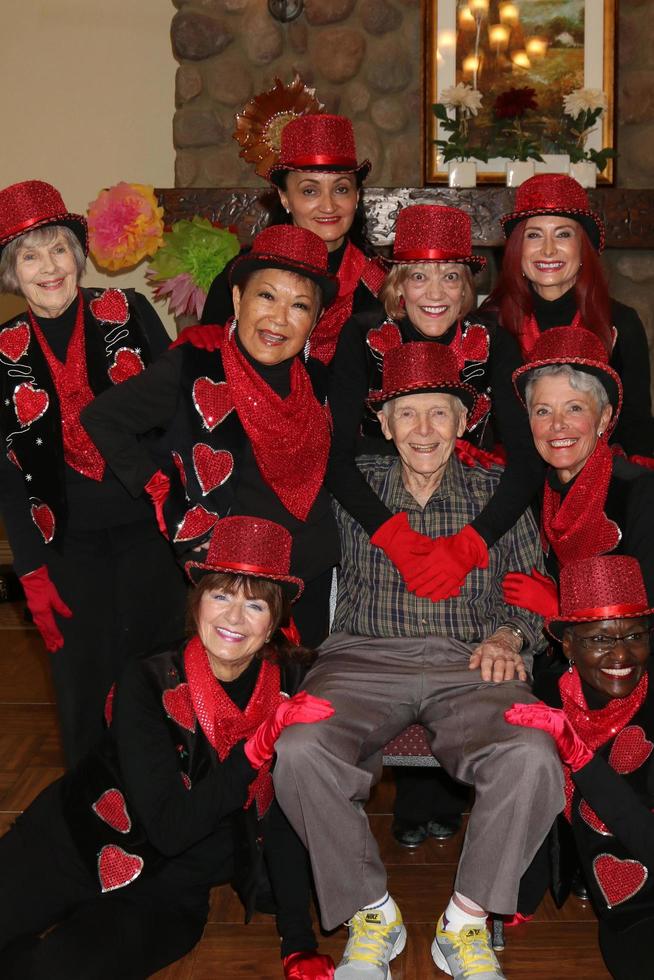 LOS ANGELES, JUL 27 - Pam Kay, Norbert Wagner, Tap Chicks at the Norbert Wagner Wish of a Lifetime Pam Kay and the Tap Chicks Performance at the Brookdale Senior Living Center on July 27, 2016 in Loma Linda, CA photo