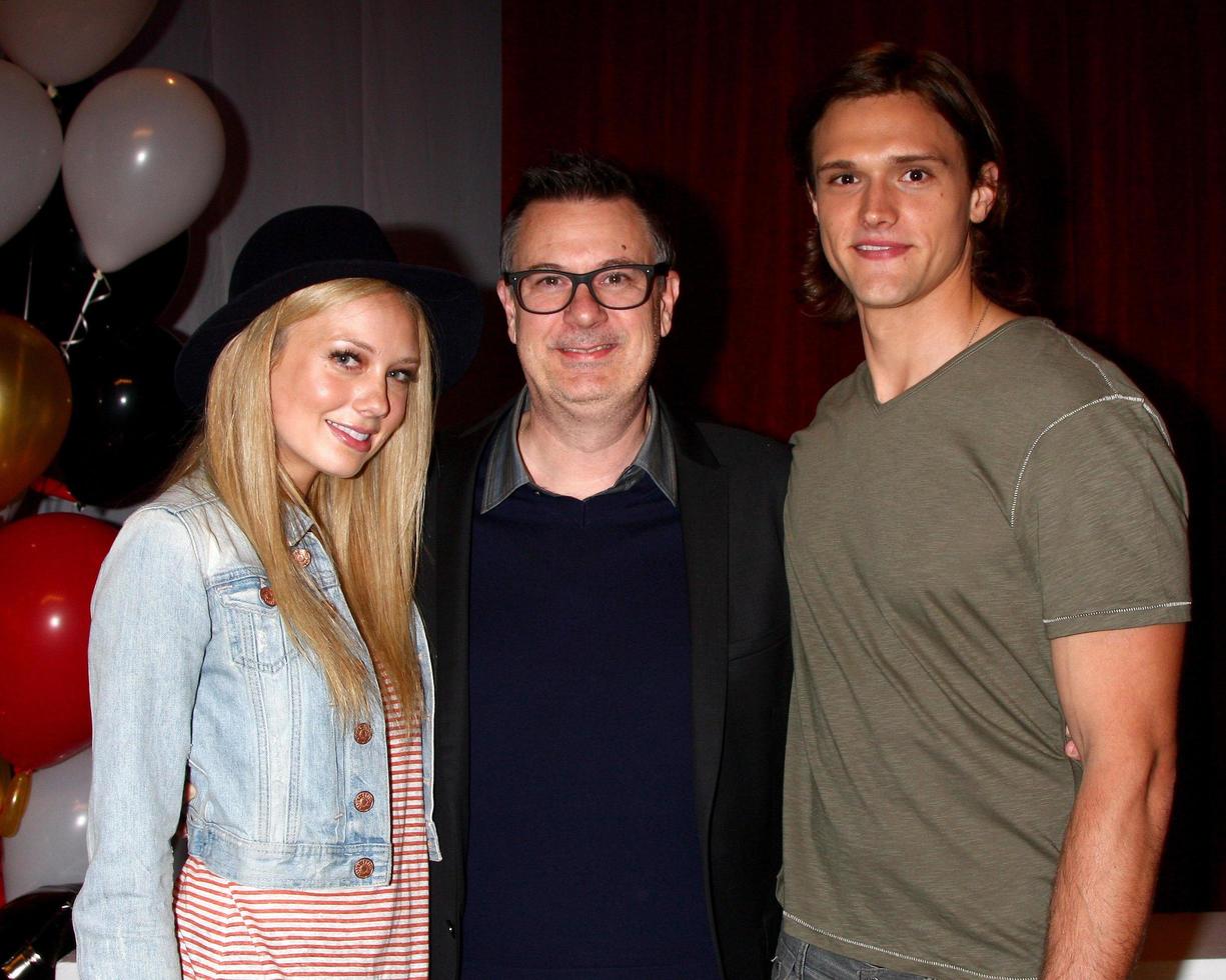 LOS ANGELES, MAR 26 - Melissa Ordway, Josh Griffith, Hartley Sawyer attends the 40th Anniversary of the Young and the Restless Celebration at the CBS Television City on March 26, 2013 in Los Angeles, CA photo
