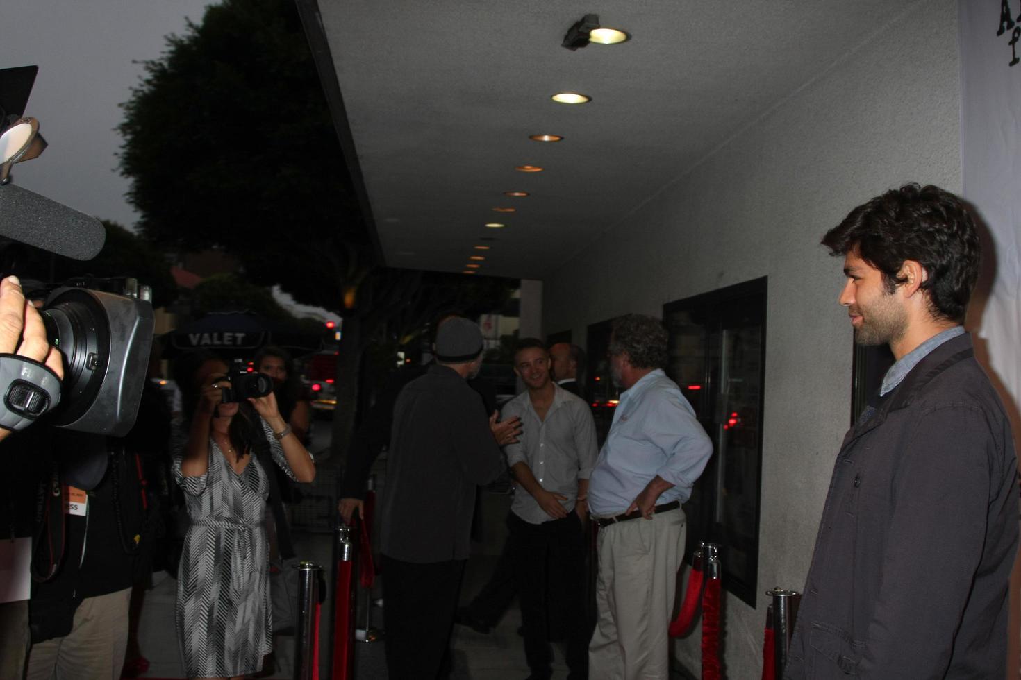 LOS ANGELES, SEPT 22 - Adrian Grenier arriving at the premiere of Archie s Final Project  presented by Big Air Studios, Rocket Releasing, and Interscope Records at The Laemmle Monica 4-Plex on September 22, 2011 in Santa Monica, CA photo