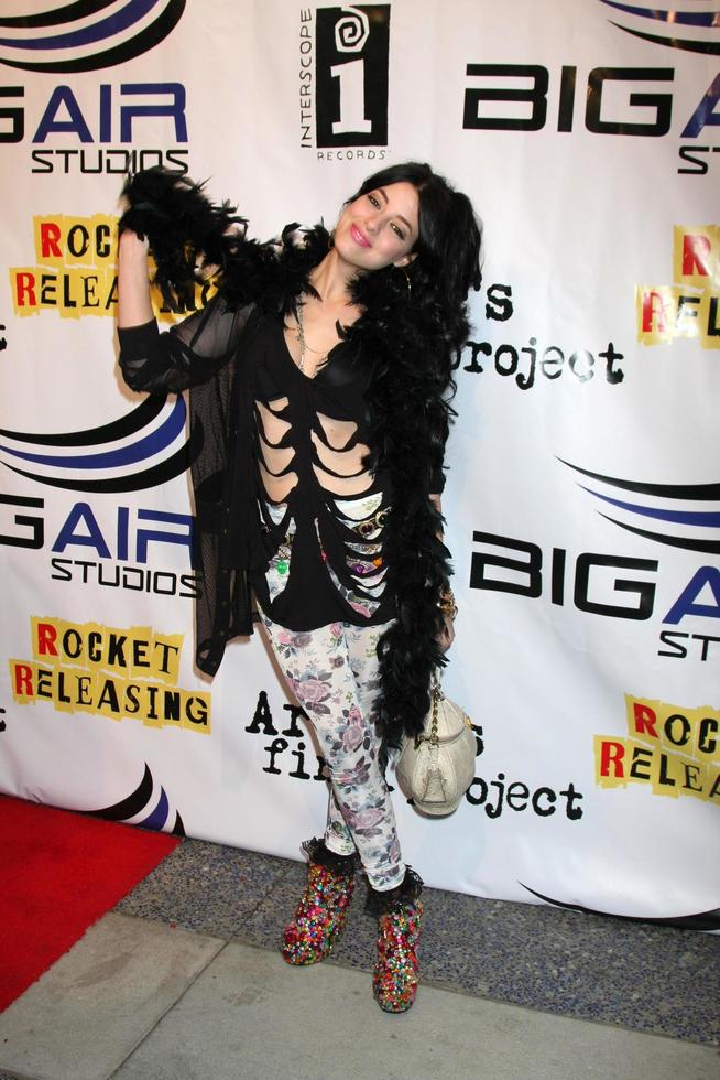 LOS ANGELES, SEPT 22 - Lola Blanc arriving at the premiere of Archie s Final Project  presented by Big Air Studios, Rocket Releasing, and Interscope Records at The Laemmle Monica 4-Plex on September 22, 2011 in Santa Monica, CA photo