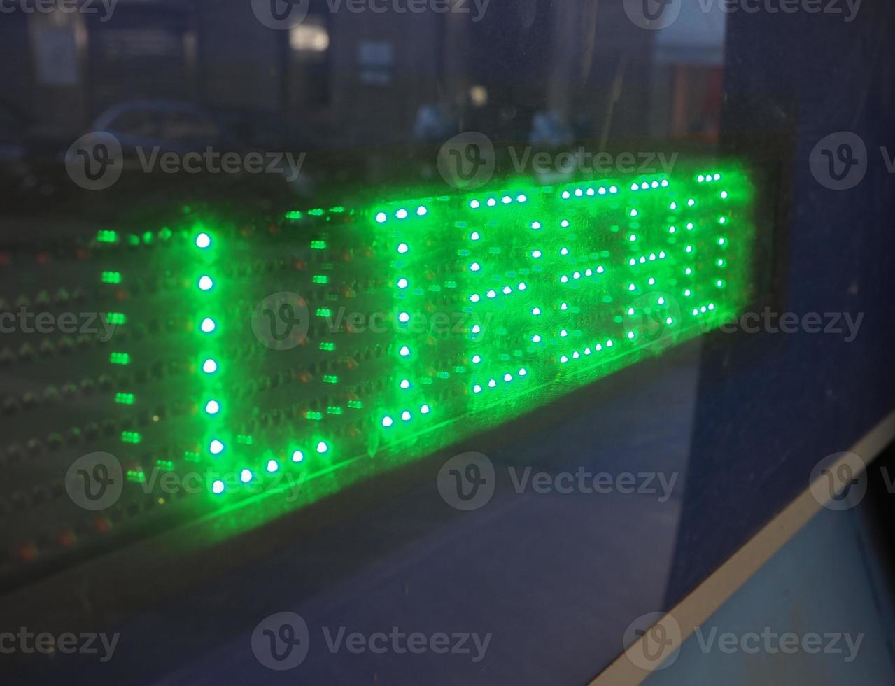 libero transl. free led sign photo
