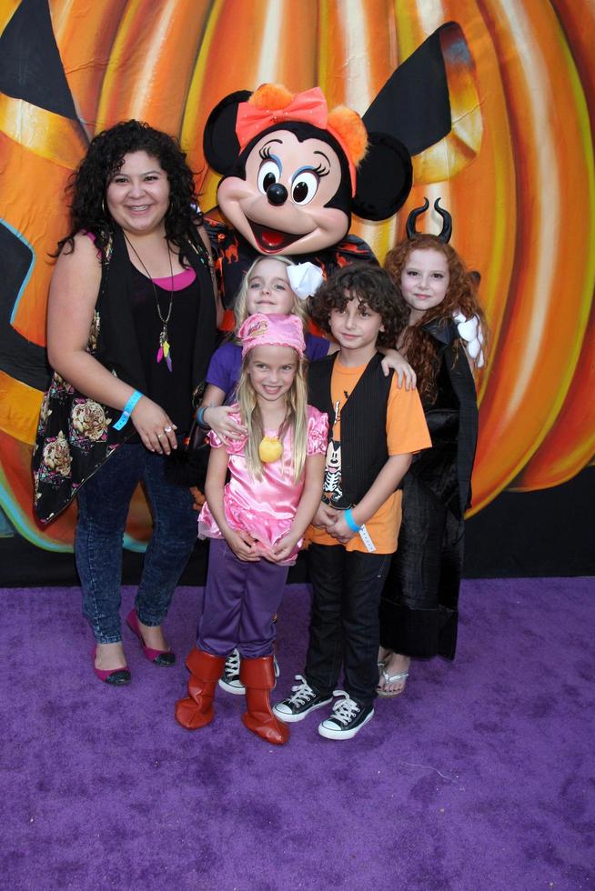 LOS ANGELES, OCT 1 - Raini Rodriguez, Mia Talerico, Ocean Maturo, McKenna Grace, August Maturo, Francesca Capaldi at the VIP Disney Halloween Event at Disney Consumer Product Pop Up Store on October 1, 2014 in Glendale, CA photo