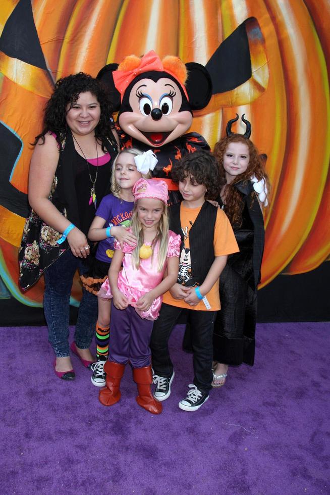 LOS ANGELES, OCT 1 - Raini Rodriguez, Mia Talerico, Ocean Maturo, McKenna Grace, August Maturo, Francesca Capaldi at the VIP Disney Halloween Event at Disney Consumer Product Pop Up Store on October 1, 2014 in Glendale, CA photo