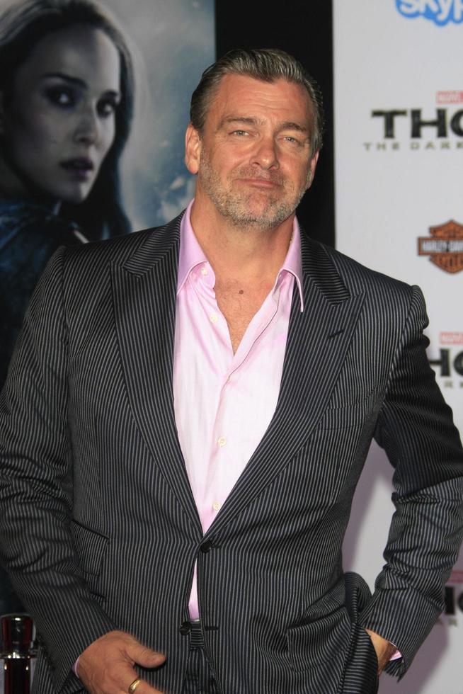 LOS ANGELES, NOV 4 - Ray Stevenson at the Thor - The Dark World Premiere at El Capitan Theater on November 4, 2013 in Los Angeles, CA photo