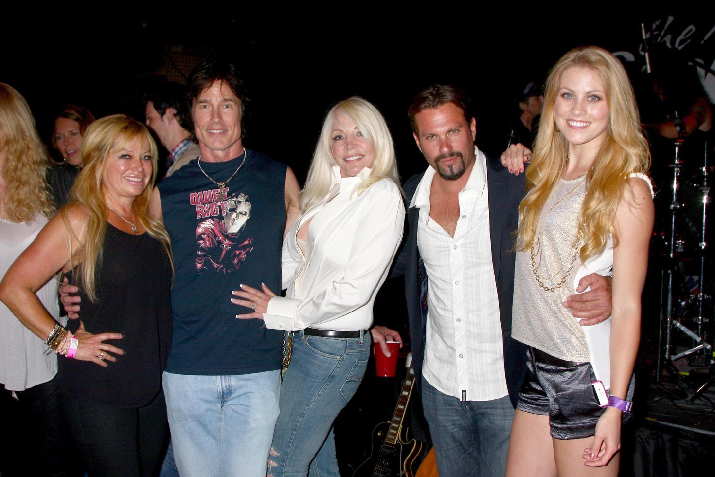 LOS ANGELES, JUN 3 - Ronn Moss and cast and crew of movie recently worked on at the Player Concert celebrating Devin DeVasquez 50th Birthday to benefit Shelter Hope Pet Shop at the Canyon Club on June 3, 2013 in Agoura, CA photo