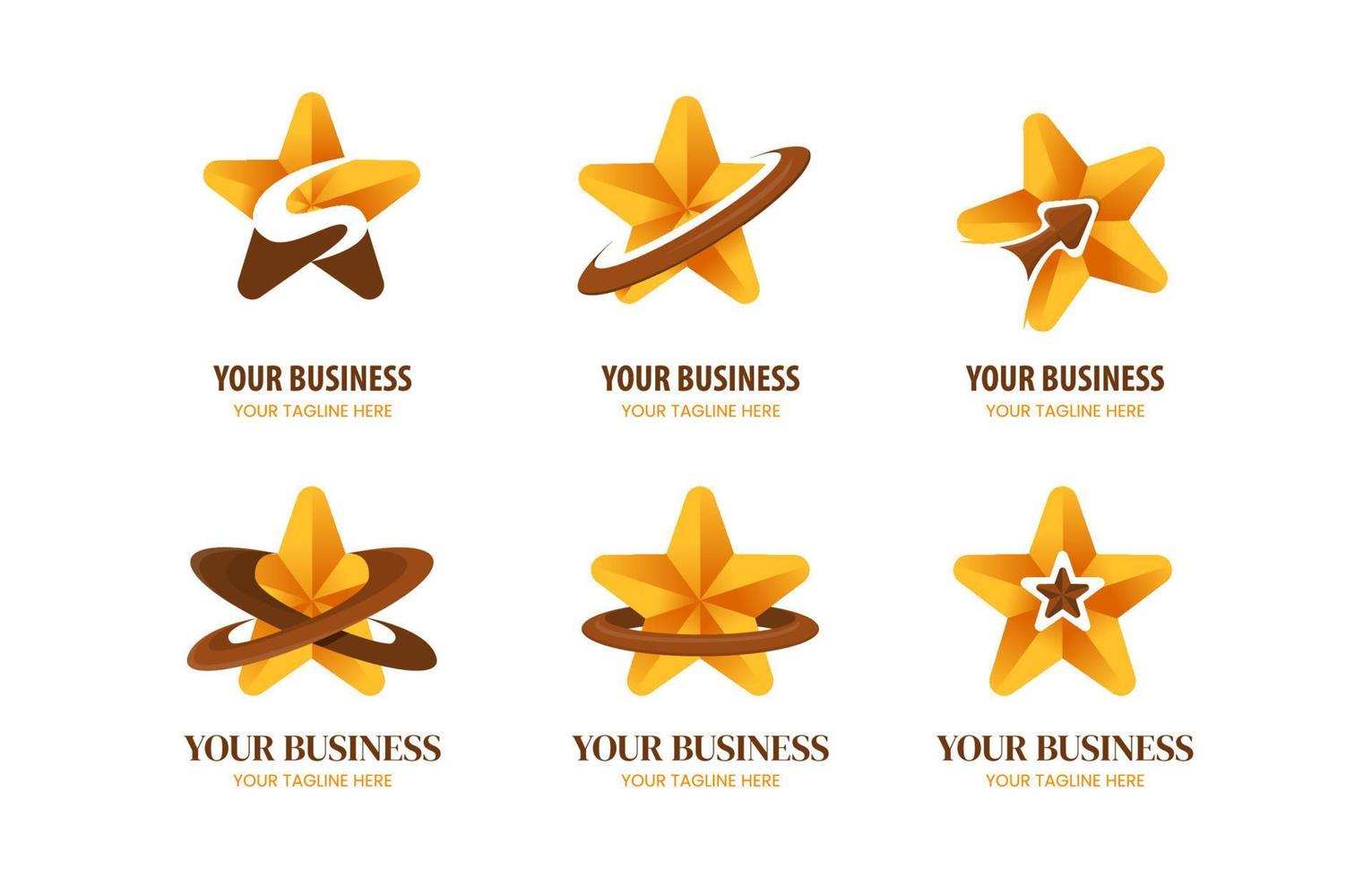 Luxury Star Company Logo vector