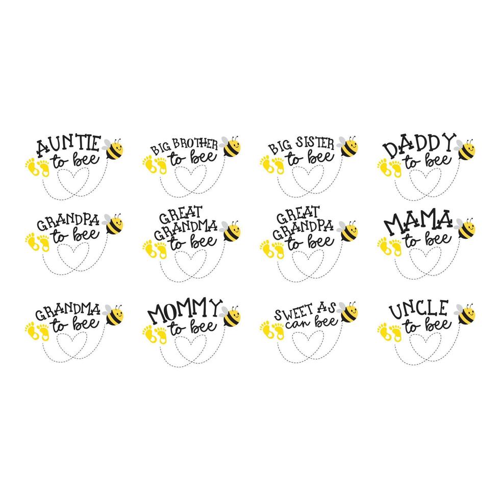 Mommy To be Typo vector