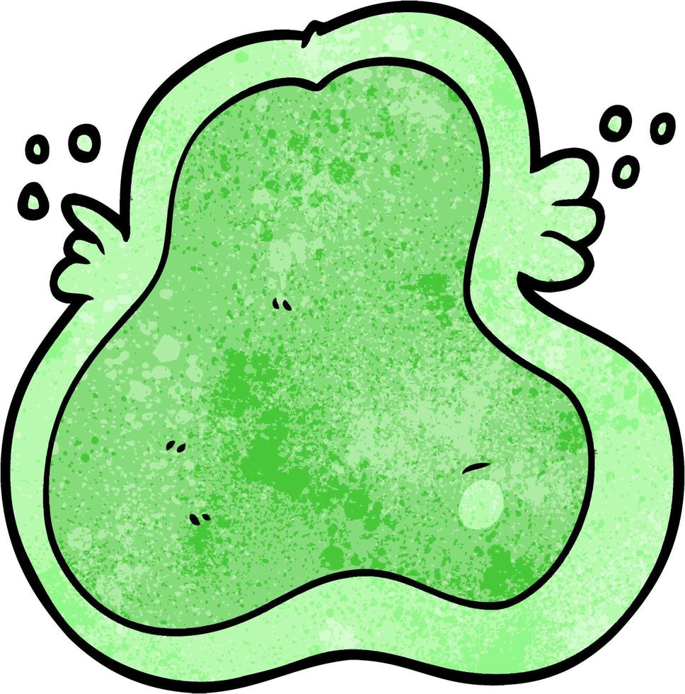 cartoon doodle amoeba vector