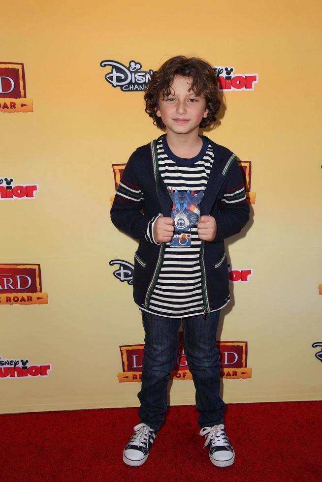 LOS ANGELES, NOV 14 - August Maturo at the The Lion Guard - Return Of The Roar Screening at the Walt Disney Studios on November 14, 2015 in Burbank, CA photo