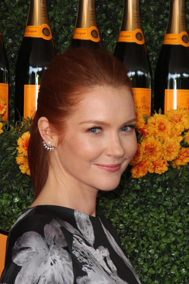 LOS ANGELES, OCT 17 - Darby Stanchfield at the Sixth-Annual Veuve Clicquot Polo Classic at the Will Rogers State Historic Park on October 17, 2015 in Pacific Palisades, CA photo