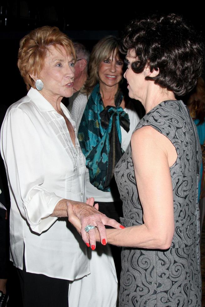 LOS ANGELES, AUG 12 - Jeanne Cooper, Judith Chapman
 at the Vivien Play Opening Night at the Rogue Machine Theater on August 12, 2011 in Los Angeles, CA photo