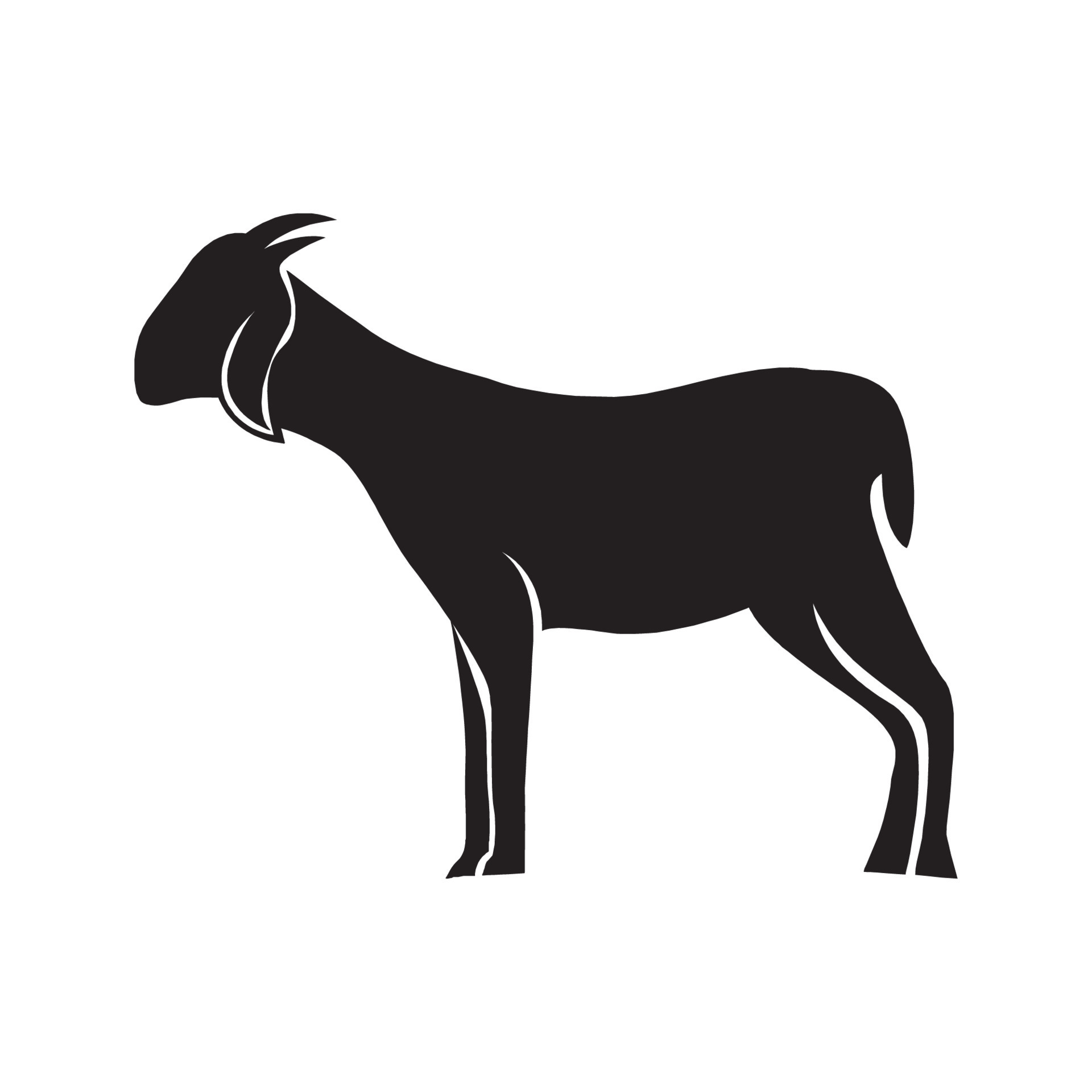 Goat icon logo vector design 12341836 Vector Art at Vecteezy