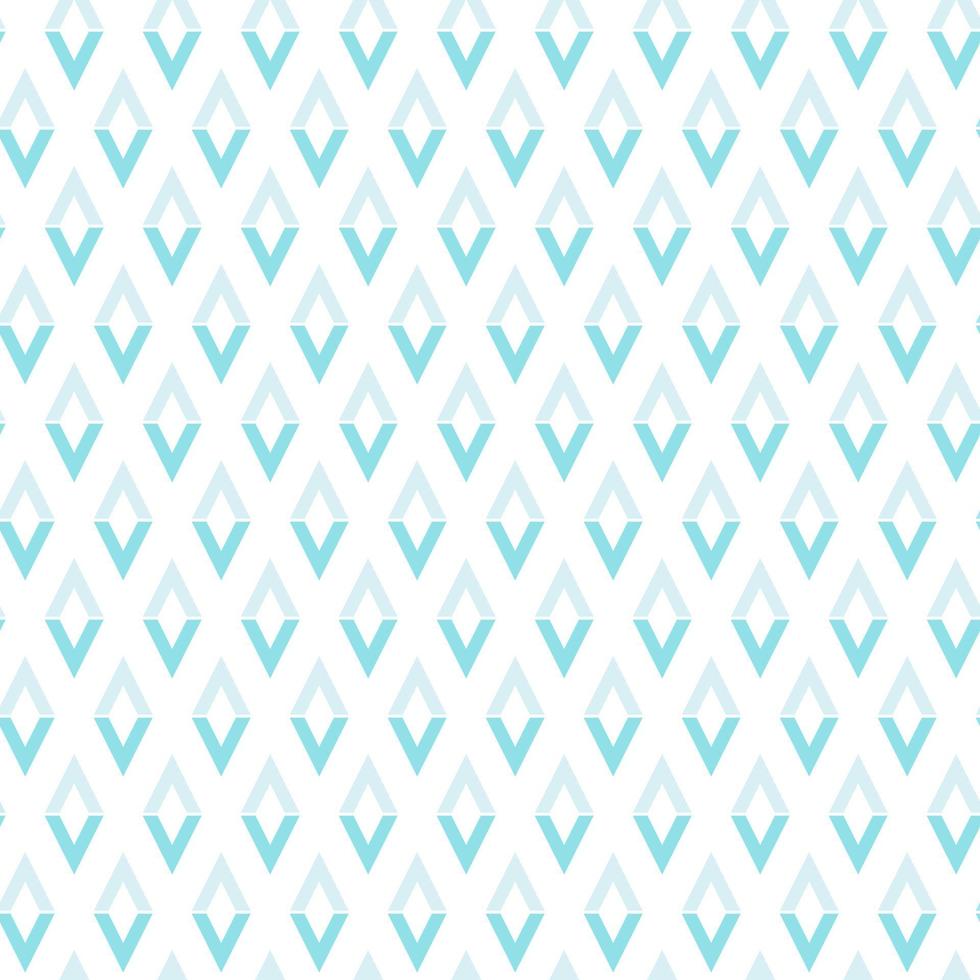 Cute seamless hand-drawn patterns. Stylish modern vector patterns with blue diamonds. Funny Infantile Repetitive Print