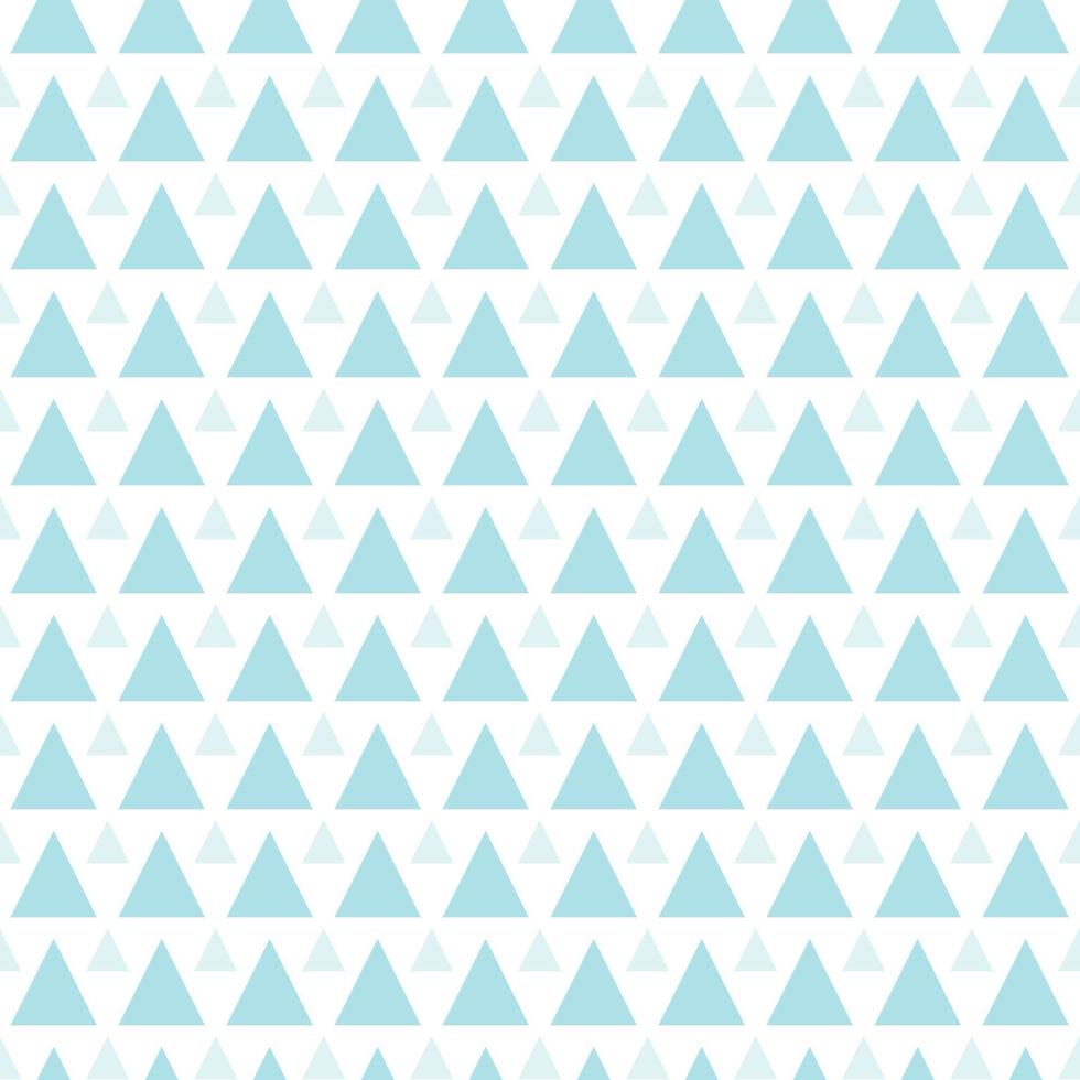 Cute seamless hand-drawn patterns. Stylish modern vector patterns with blue triangles. Funny Infantile Repetitive Print