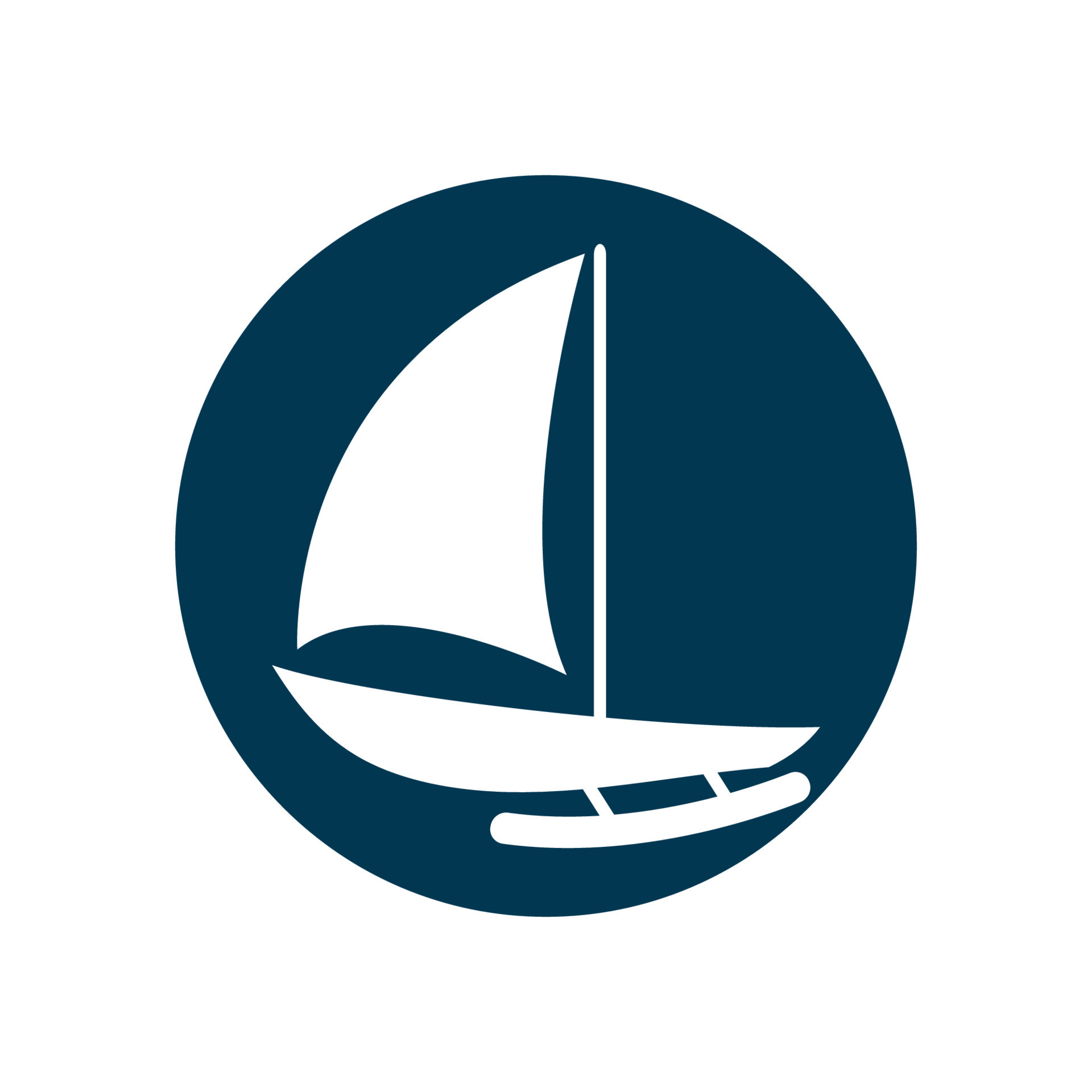 Sailing boat, Daily cruises, sea travel, vector logo-icon 12342264 ...