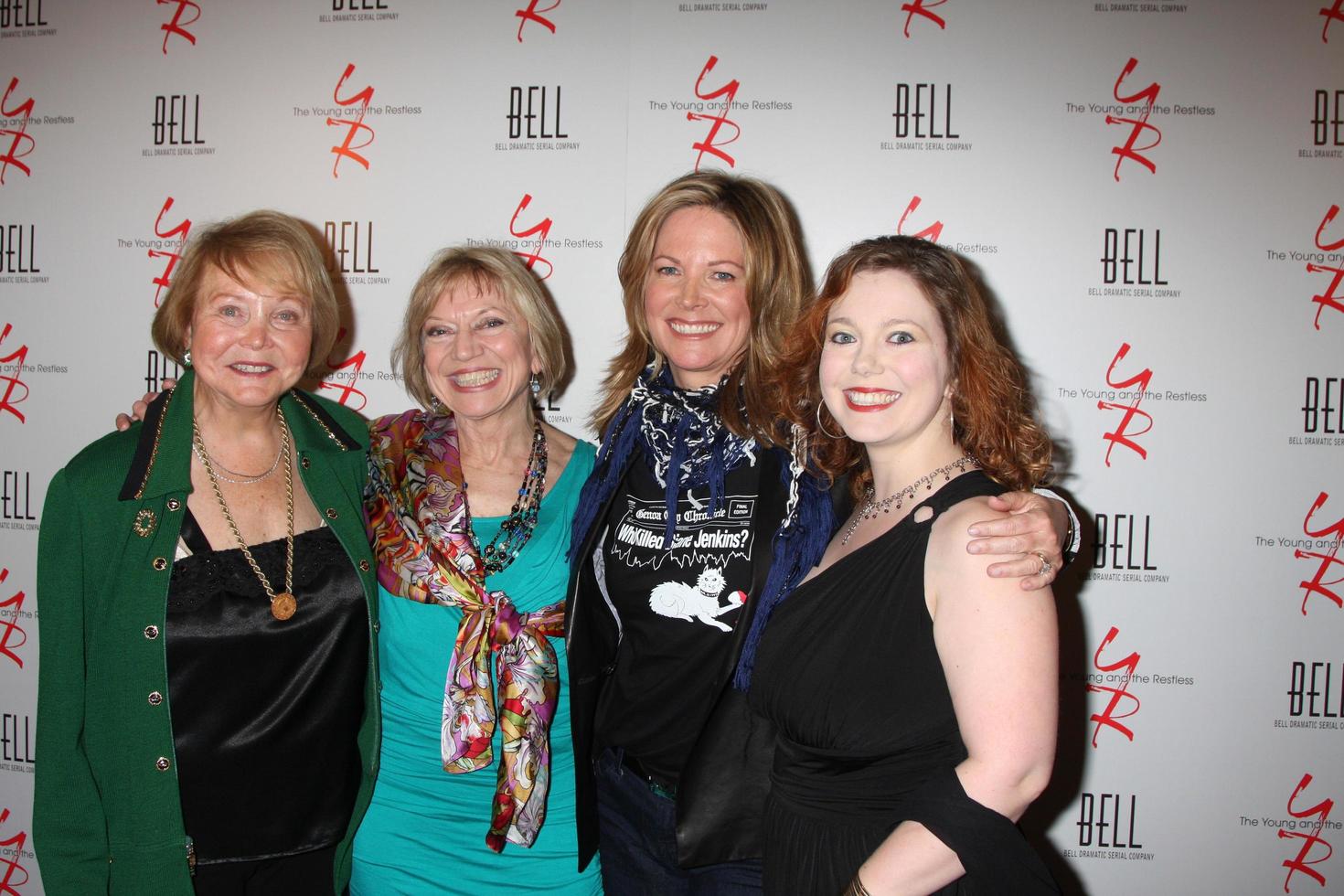 los angeles, 16 de marzo - lee bell, kay alden, maria bell, conci nelson llega a la joven e inquieta fiesta del 39 aniversario organizada por la familia bell en el palihouse el 16 de marzo de 2012 en west hollywood, ca foto