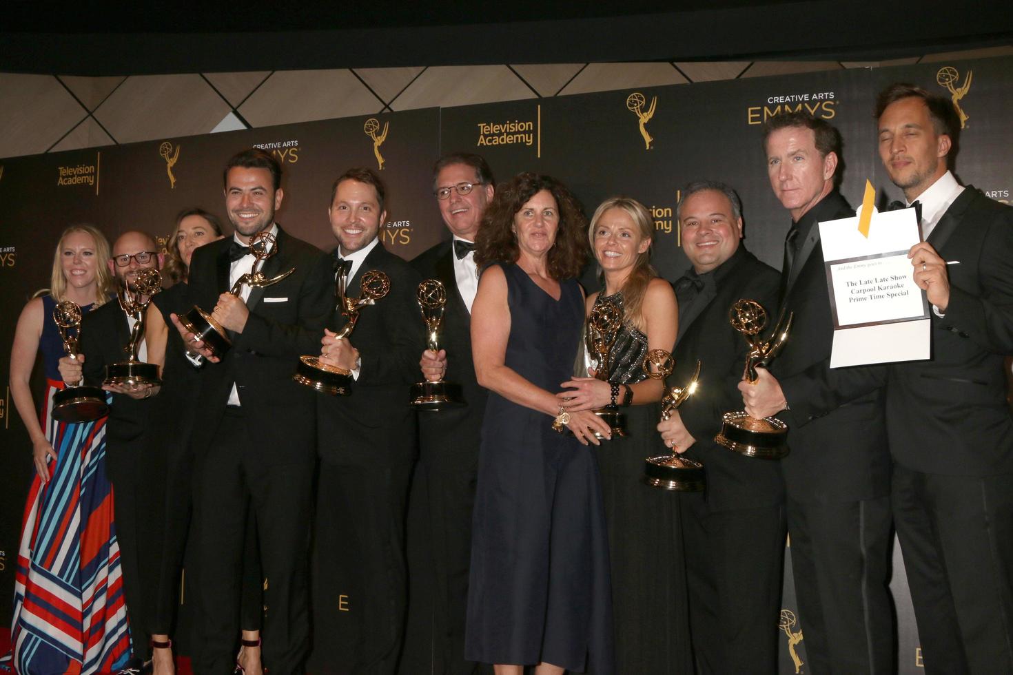 LOS ANGELES, SEP 11 - Late Late Show Carpool Karaoke Prime Time Special Producers, Ben Winston at the 2016 Primetime Creative Emmy Awards, Day 2, Press Room at the Microsoft Theater on September 11, 2016 in Los Angeles, CA photo