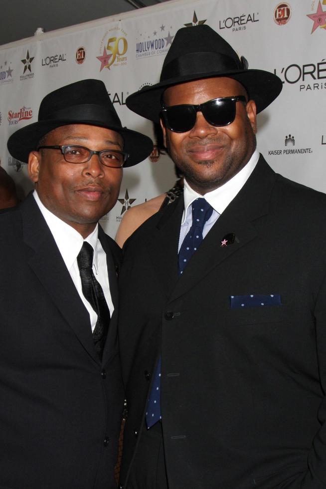 LOS ANGELES, NOV 3 -  Terry Lewis  and Jimmy Jam  James Samuel Jimmy Jam Harris III  arrives at the Hollywood Walk of Fame 50th Anniversary Celebration at Hollywood  and Highland on November 3, 2010 in Los Angeles, CA photo