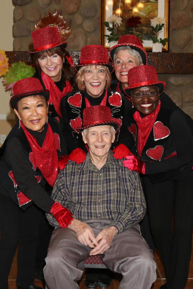 LOS ANGELES, JUL 27 - Pam Kay, Norbert Wagner, Tap Chicks at the Norbert Wagner Wish of a Lifetime Pam Kay and the Tap Chicks Performance at the Brookdale Senior Living Center on July 27, 2016 in Loma Linda, CA photo