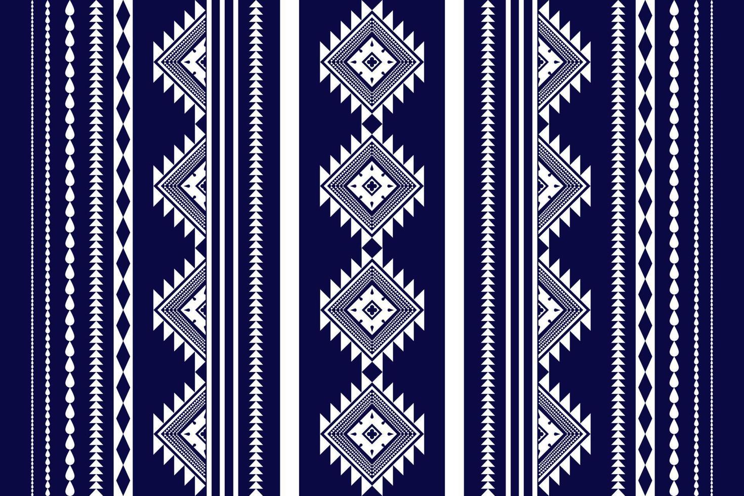 diseño tradicional de patrones sin fisuras orientales étnicos geométricos para fondo, alfombra, papel pintado.ropa,envoltura,tela batik,ilustración vectorial.estilo bordado vector